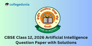 CBSE Class 12 Artificial Intelligence Question Paper 2026 with Solution Pdf : Available Here